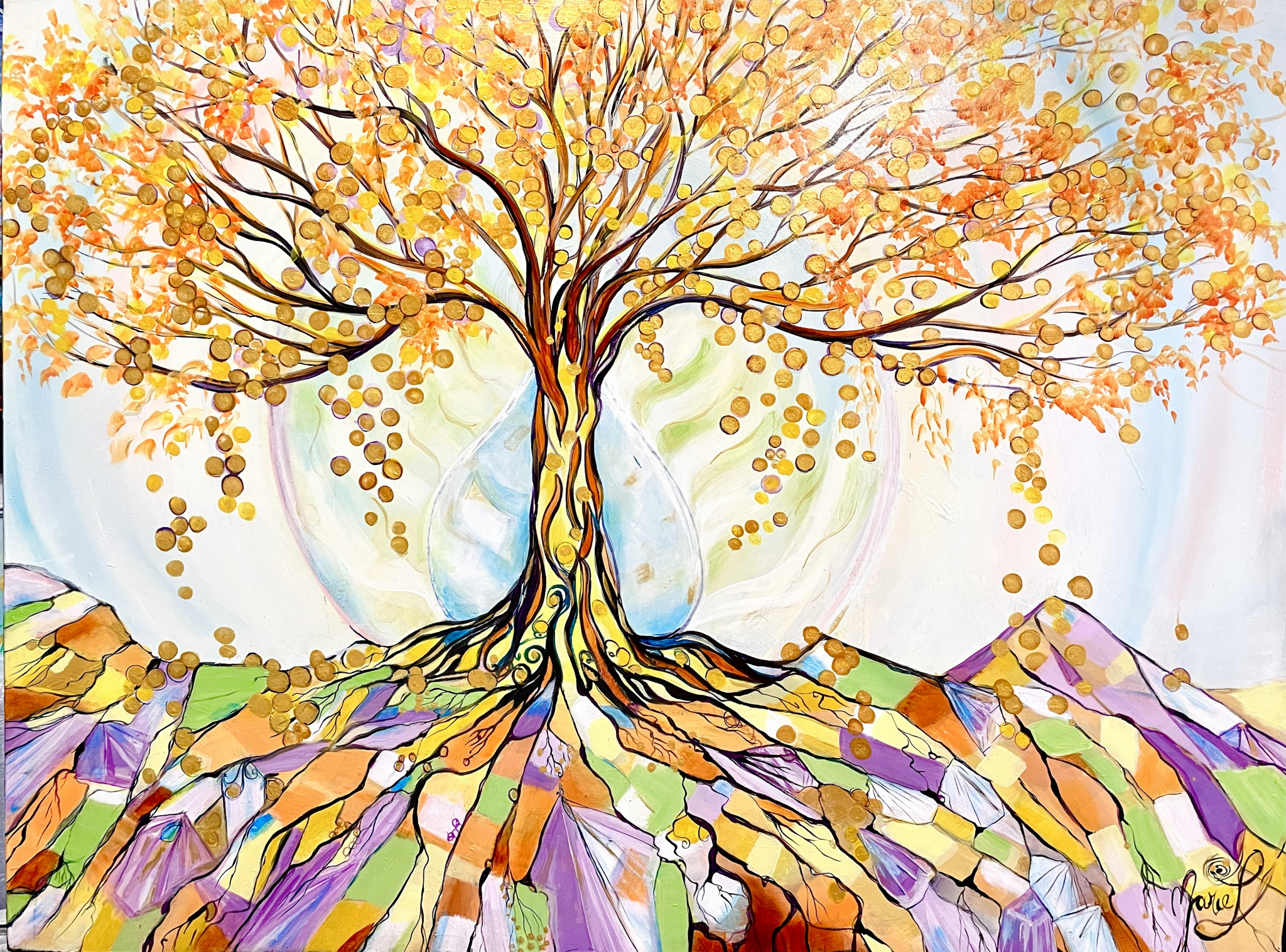 PLETHORE ARBRE D ABONDANCE 130X98 A