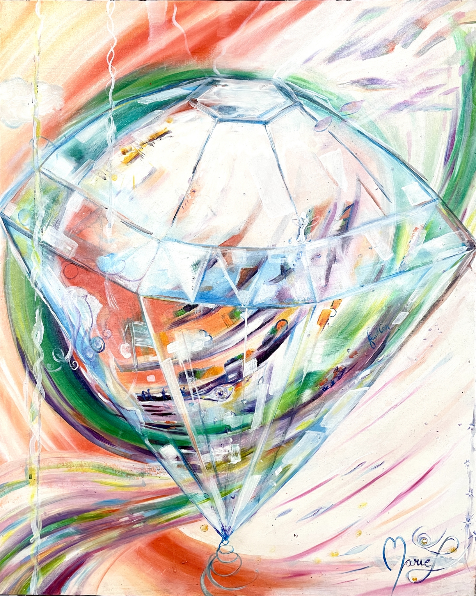 L'EXCEPTIONNEL 81X65 HUILE